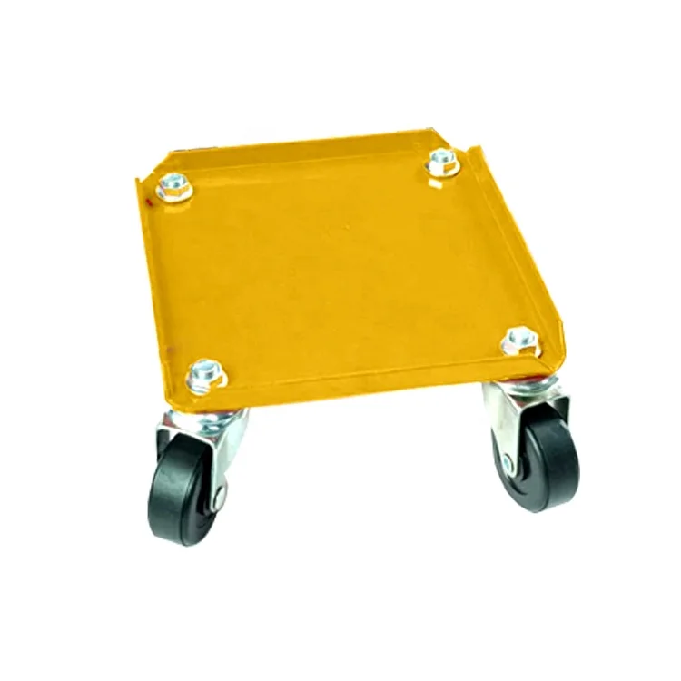 1500lbs Capacity Anti Slip Straps Firmly Attaching on Skis Snowmobile Dolly Set Roller Skate