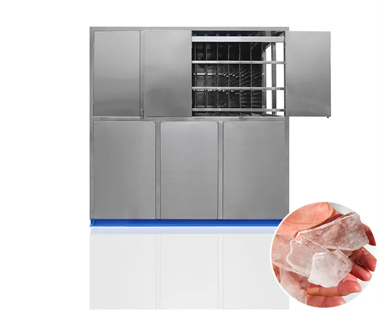 3tons plate ice maker machine for fish farming factory plate ice making machine