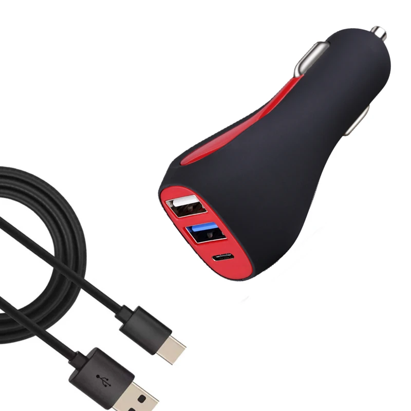 Private Model Hot selling dual port QC 3.0 car usb charger CE/FCC/ROHS usb car charger