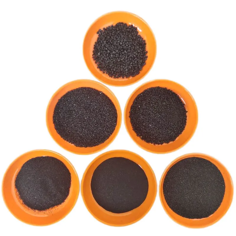 Sand blasting medium, Sandblasting abrasive used to remove rust and paint, black corundum Aluminium oxide