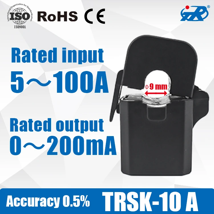 HBTR24AL 100A 150A 200A 250A 300A 400A 5A 1A Meter Split Core Current Transformer AC CT Clamp Split Type Current Transform