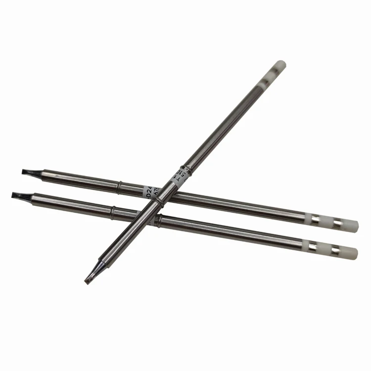 Free sample Custom High Quality Welding Accessories  Tools Set for FX-951soldering iron CHISEL T12-D24 Soldering Iron Tips