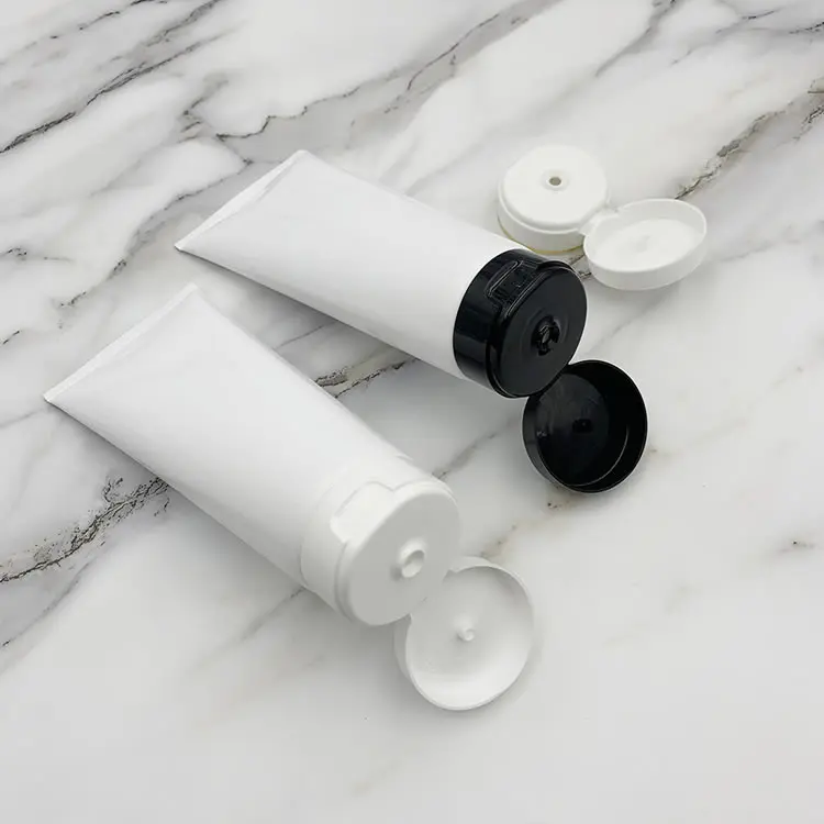 squeeze empty plastic tubes manufacturers for custom hand cream lotion 200ml 220ml 250ml cosmetic soft tube packaging