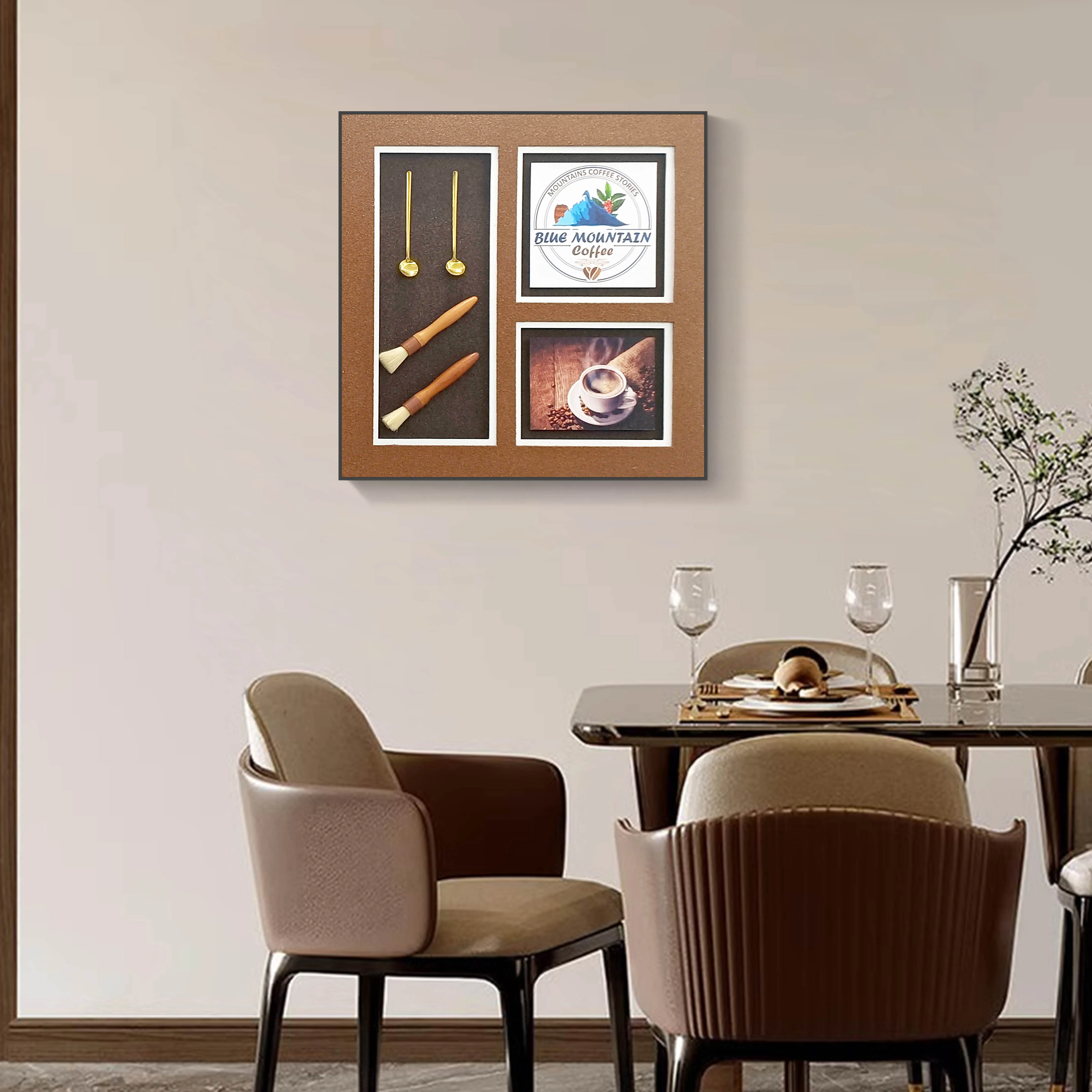3d Three-dimensional Restaurant Hanging Paintings for Simple Modern Painting Wall Decor Home Decoration Decorative