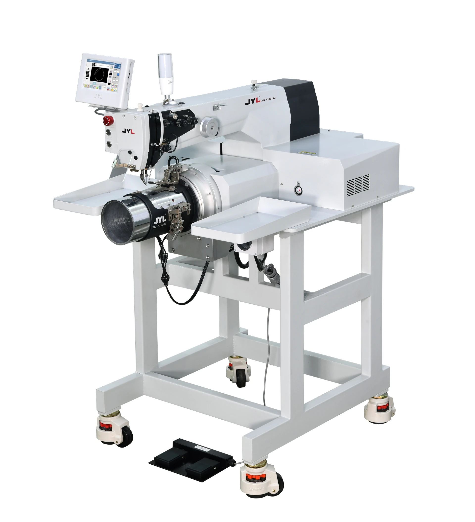 JYL-1510R Заводская распродажа красивая строчка или электрический Промышленный Автоматический бейсбольные шапки шить Швейная Машина