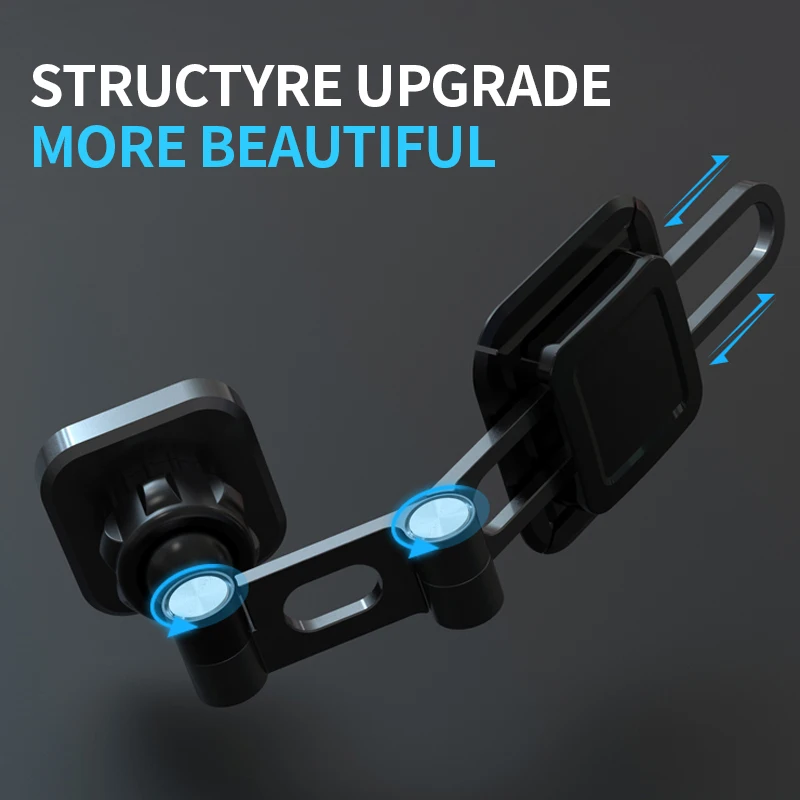 Folding Aluminum Laptop Phone Bracket Strong Magnetic Expansion Cell Phone Holder Stand For Car Bracket