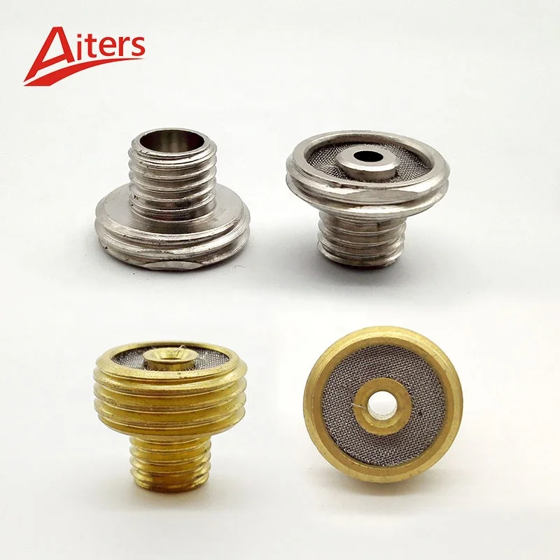 Mini Dia.Gas Lens for WP24 TIG Gas Lens Copper Mini Dia.Collet Body  WP24 Torch Spare Parts Gas Lens