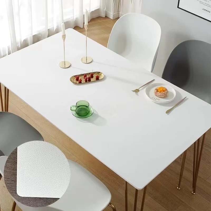 Creative irregular pattern Waterproof Oil-proof soft rubber table mat Anti-Scald reusable Drink table mats and coasters modern