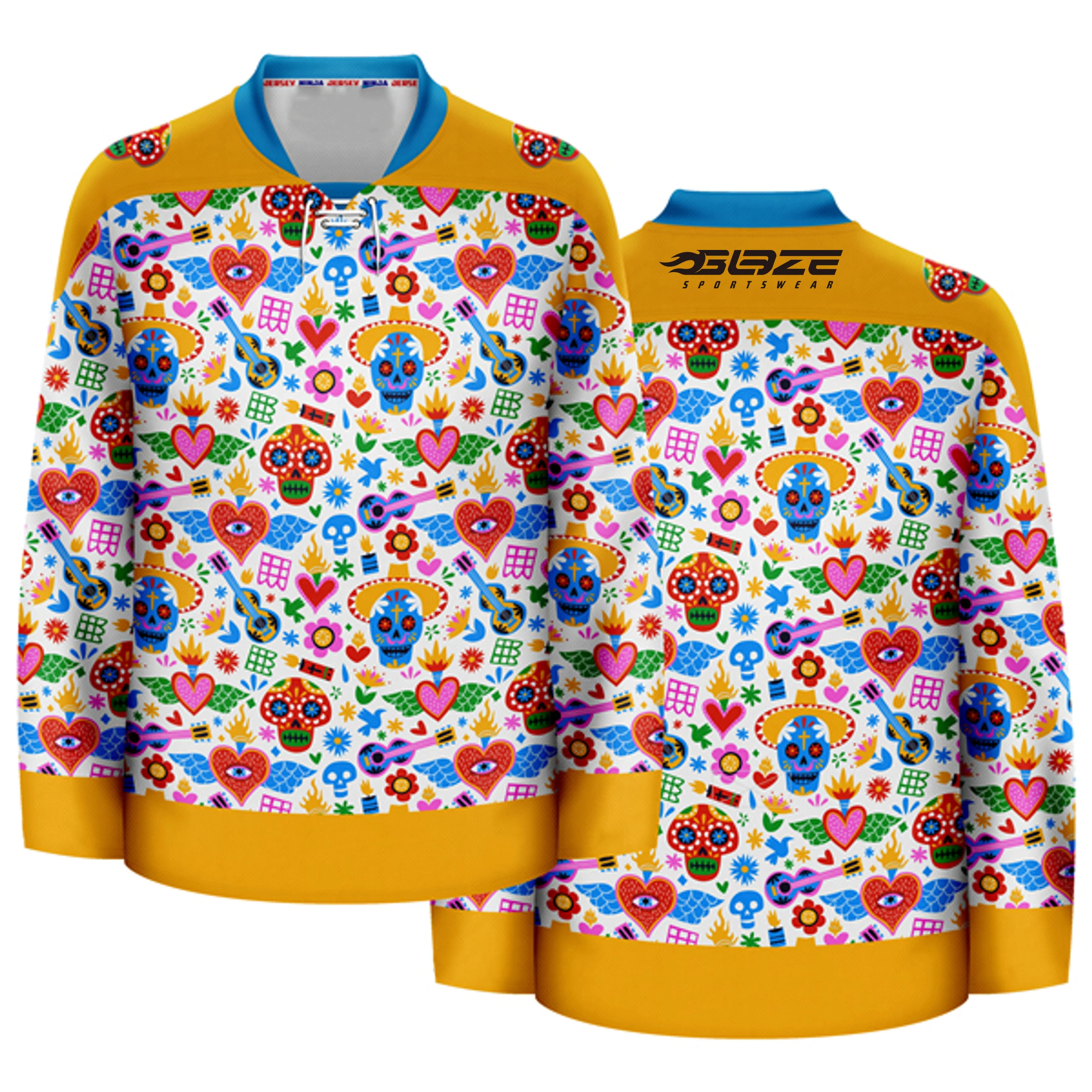 OEM Service Good Quality Hockey Shirts Sublimation Hockey Jerseys Pro Ice Hockey Uniform