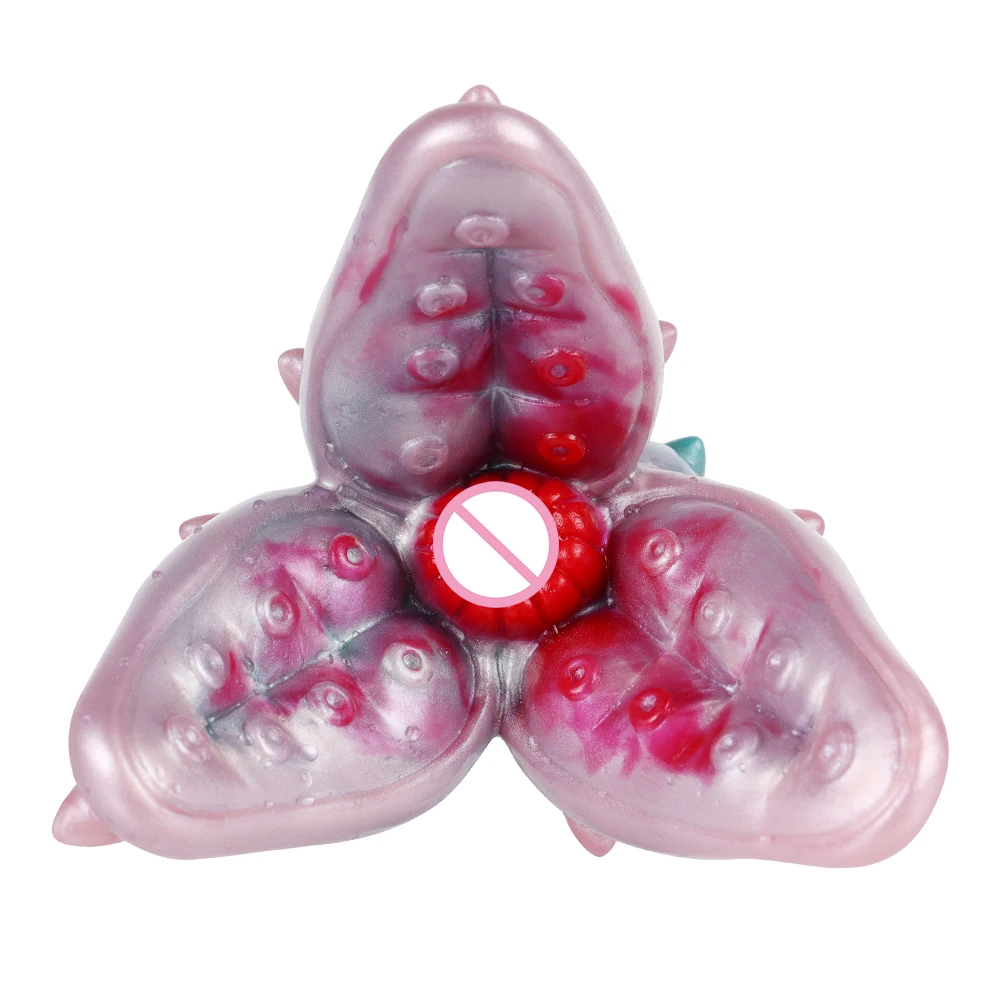 GEEBA G6183 male masturbation toys machine device soft flexible sex toys adult glans stimulator glans massager for male