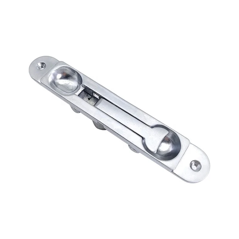 Door Window Accessories Lock Aluminum Alloy Flush Bolt Latch Door Lock