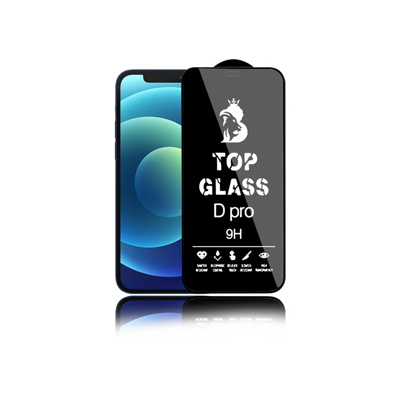 High Quality Premium HD Clear Bubble Free 9H Hardness Big Curved Top Glass D Pro Tempered Glass Screen Protector For Samsung