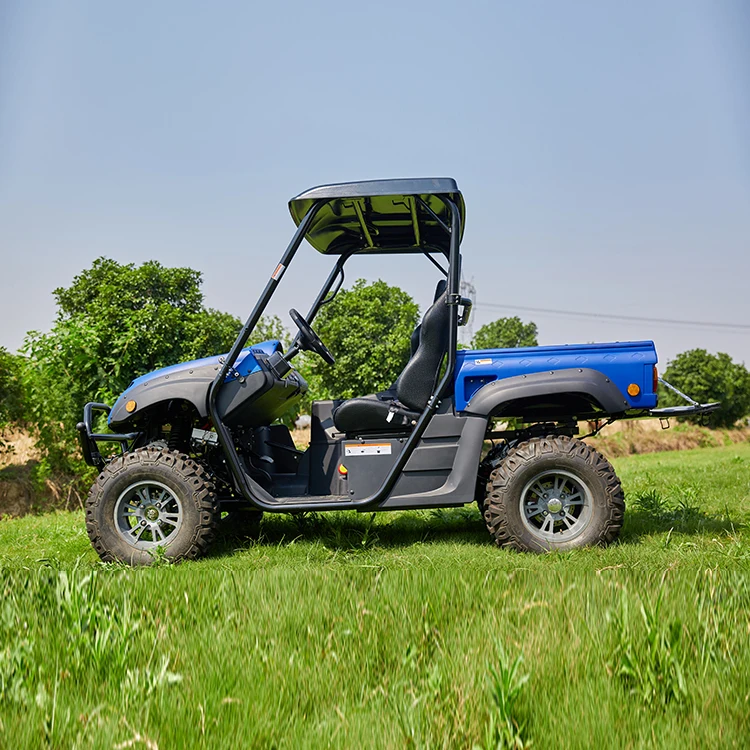 High Quality Electric Utv Utility Vehicle 48v Ride-on Cars 4 Wheels Drive 4x4 10.5kw Electric Quad Buggy Utv for Farm