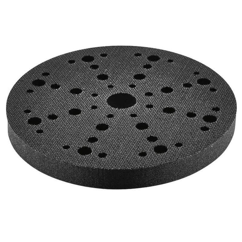 5Inch 44-Hole Hook and Loop Sponge Soft Interface Pad for Polishing Grinding Power Tools Accessories