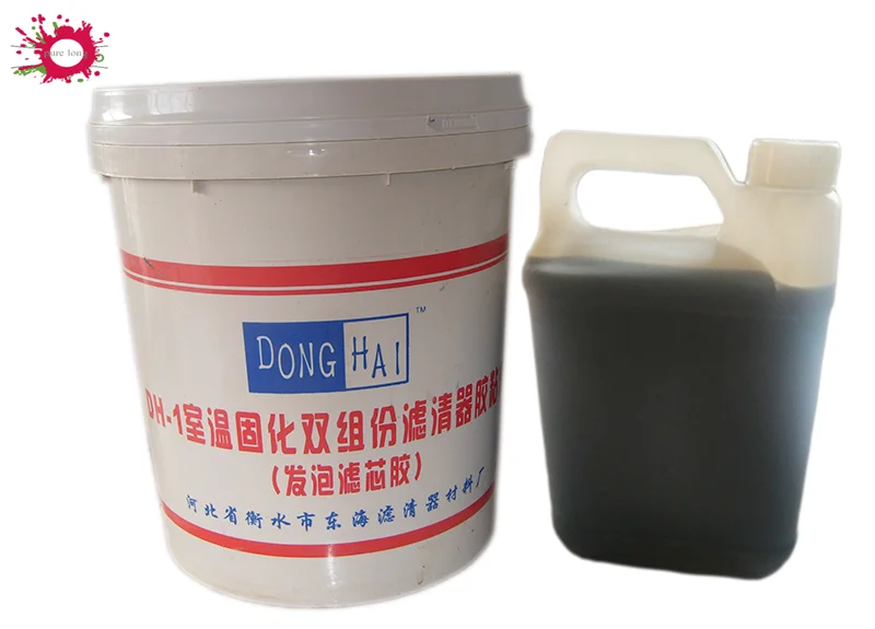 AB glue dispensing machine for cartridge filter end caps