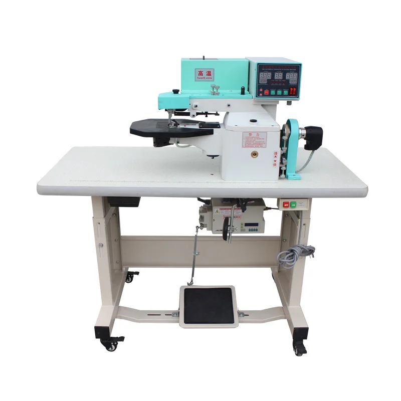 Автоматическая машина для цементирования и складывания XD-375 горячего расплава может выпрямляться изгибаться кожаного Края