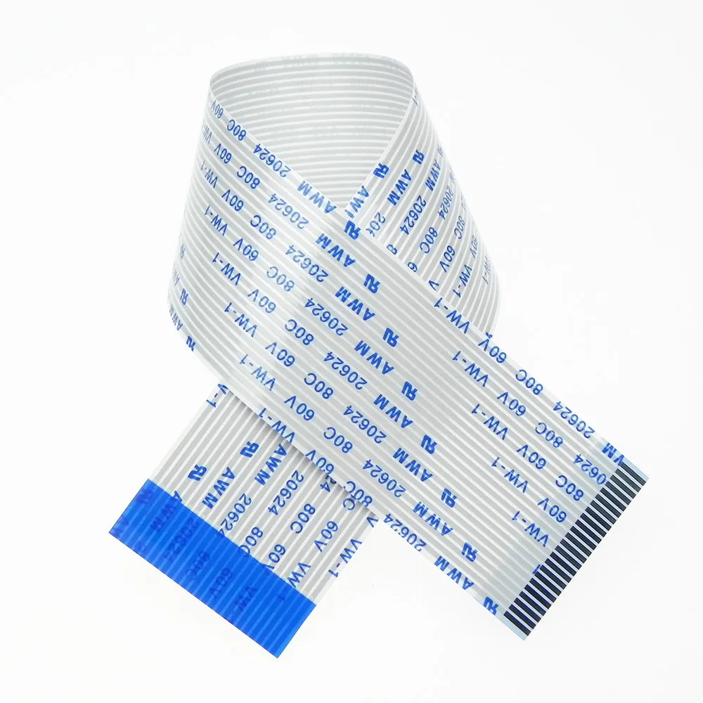 Uxcell Flexible flat cable,150 mm 1 mm spacing 32 pin FPC FFC flexible ribbon cable