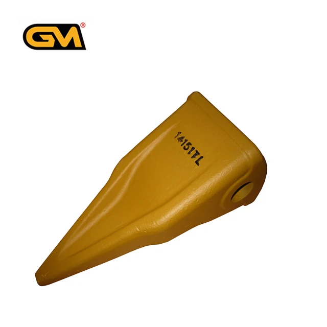 Excavator forging bucket teeth for 1U1857 adapter tooth point ripper