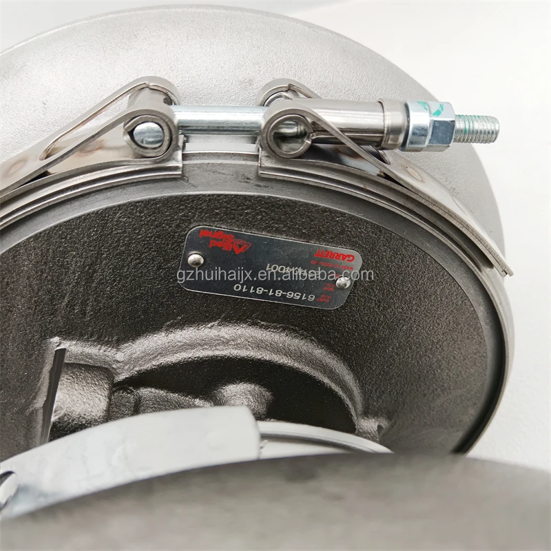 Turbocharger Assembly 6156-81-8110 6156818110 for PC400-7 WA480-5 WA470-6 WA470-5 SA6D125E-3 Engine Turbo S400