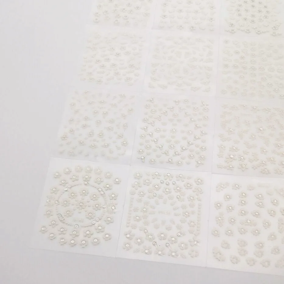 10 pcs Professional 3D Nail Sticker Nail Decoration Custom Designers Nail Art Stickers