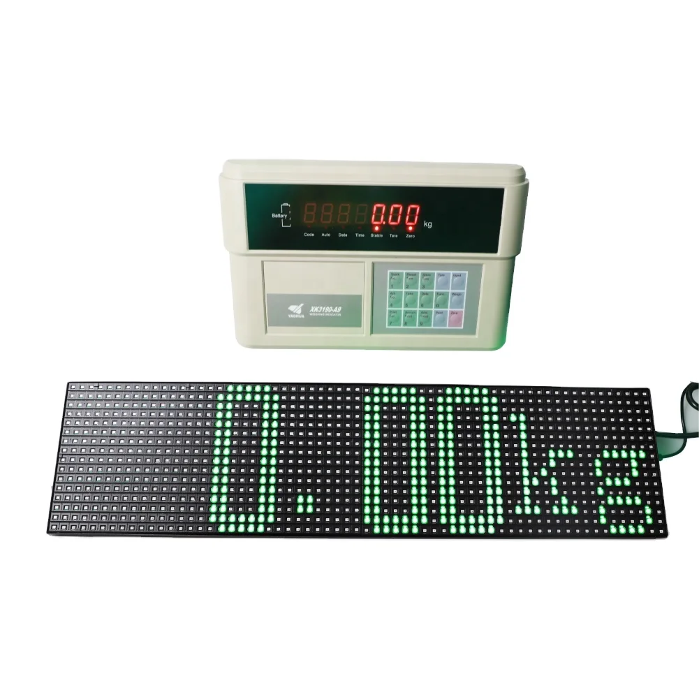 Industry weighing indicator led screen weighing  scale display wireless big screen display