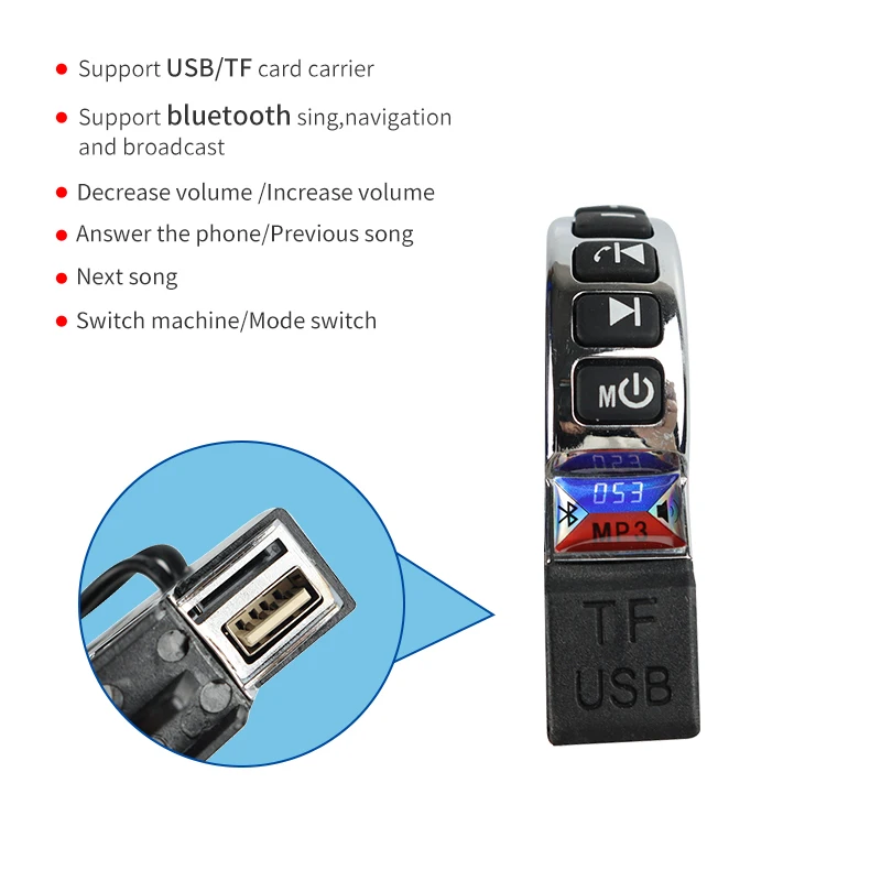 12 В, оптовая продажа, высокое качество, мотоцикл, аудио система, звуковой сигнал, колонки