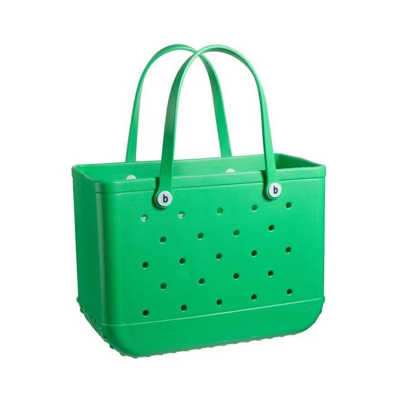 2022 Hot Factory Wholesale Beach Waterproof Handbags Custom Logo Summer Large Eva Silicone Baseball Cheetah Leopard Bogg Bag