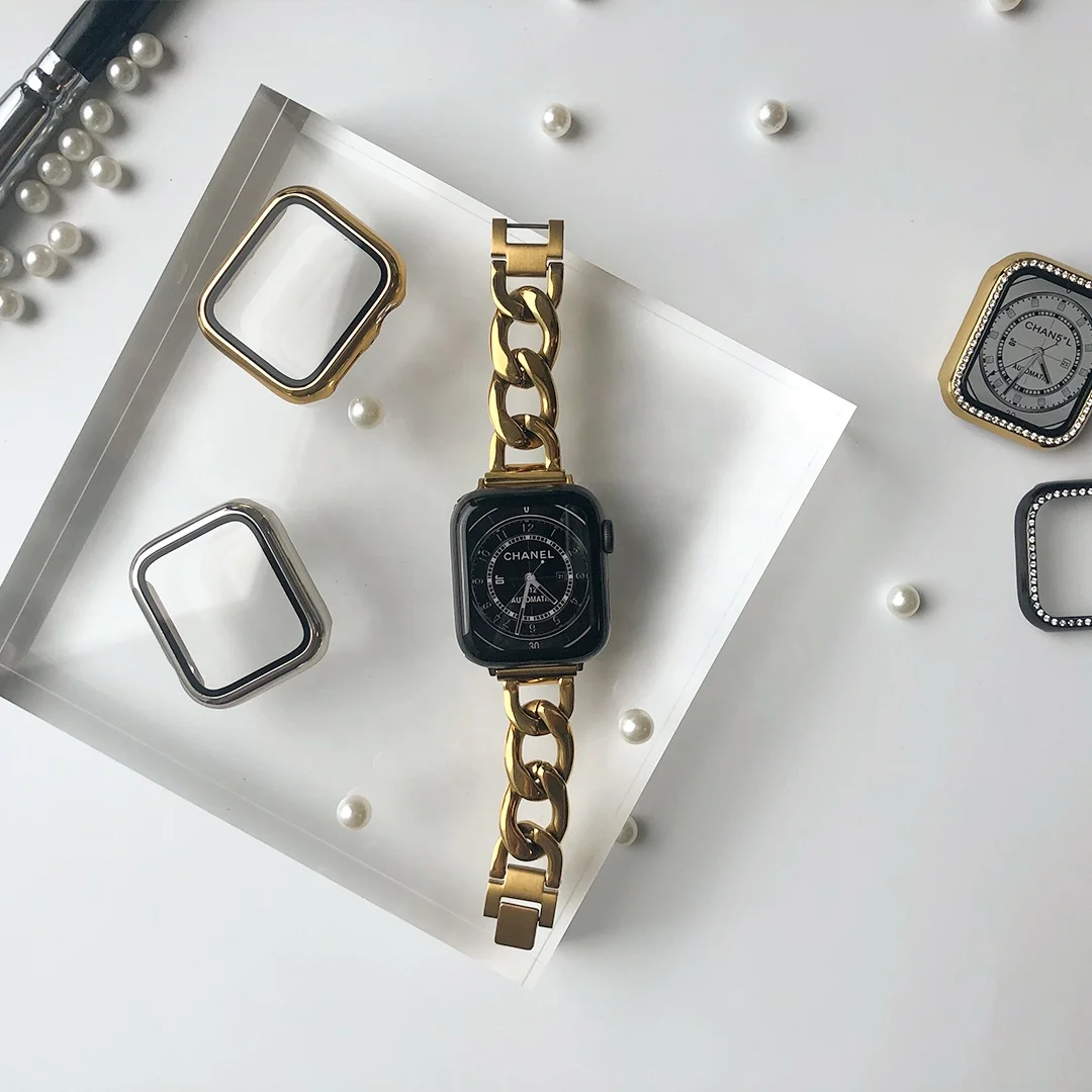  ConAmor | Идеальная защита Полноэкранное покрытие iWatch для Apple Watch серии 6/SE/5/4 с закаленным