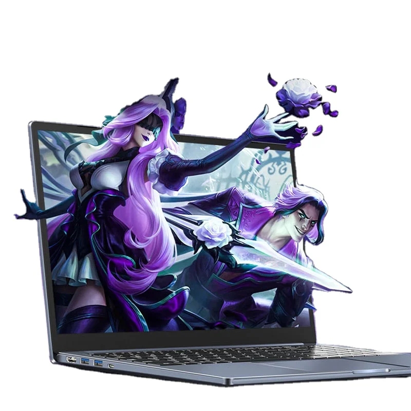 15.6 Inch Laptop Intel Core i7-10750H Win 10 With Fingerprint Unlock Metal With Backlit Keyboard For Business Office