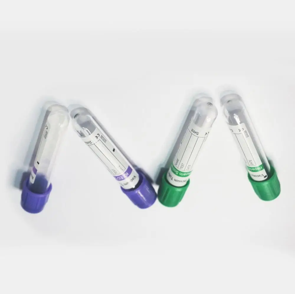 Glass tube Medical Disposable Blood Collection K3 EDTA Tube Vacuum Blood Collection Tube