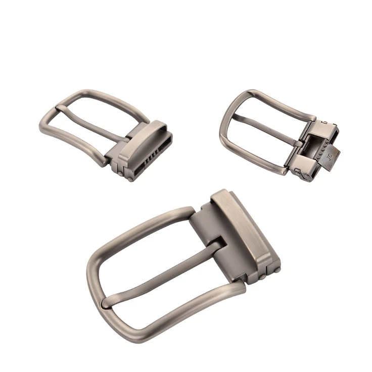 OEM/ODM Mens Swivel Revolve Metal Zinc Alloy Simple Clip Pin Belt Buckle