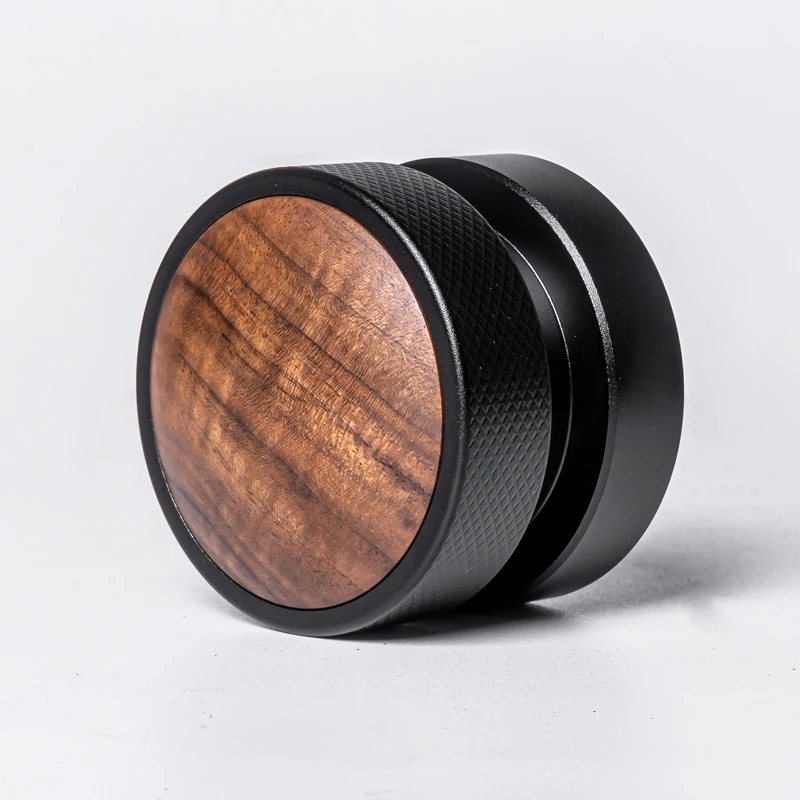 51 мм 53 58 35 грецкий орех деревянный колпачок гравитационная сила нержавеющая сталь эспрессо кофе трапер и дистрибьютор