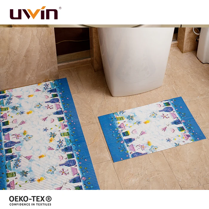 UWIN High Quality Custom Designs Mat Folding Mat Anti-slip Car Door Floor PVC Foam Roll Bath Bathroom Anti Slip Mat