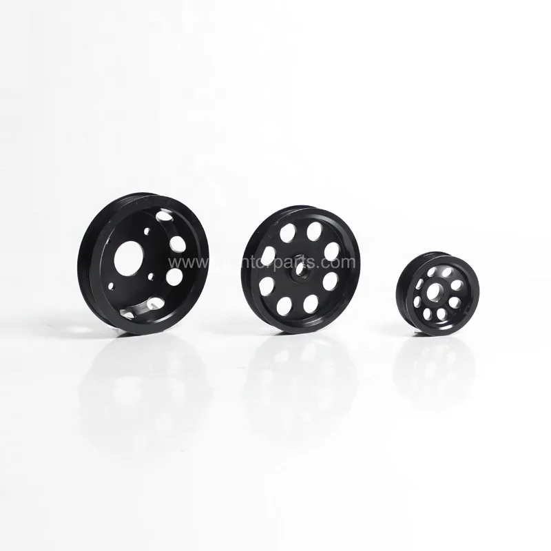 
Racing Parts CNC Machining Billet Aluminum Crankshaft S14 S15 Crank Pulley 