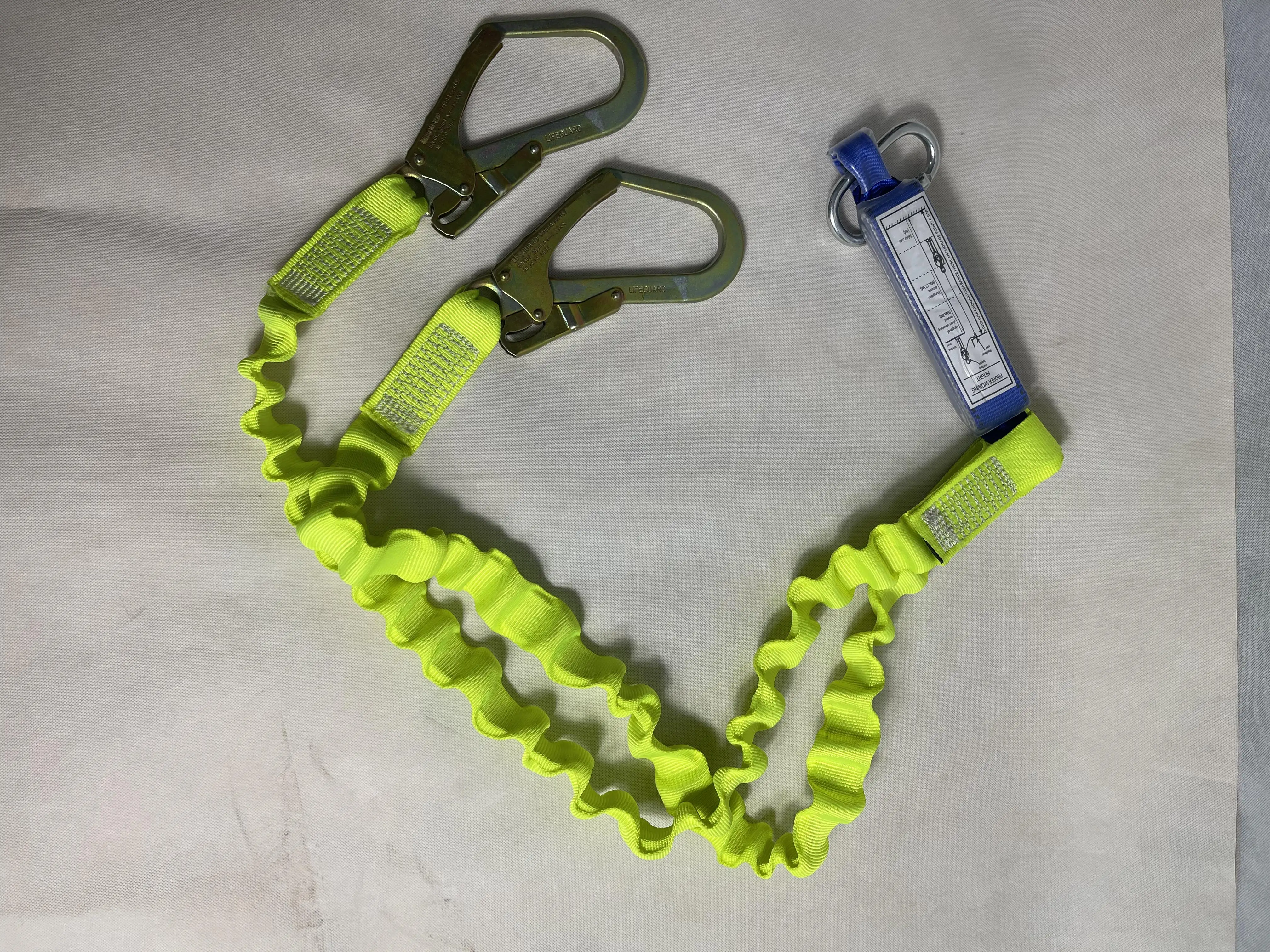 Factory Manufacture green wall climbing safety belt webbing fall protection