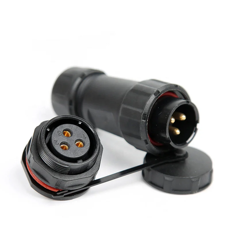 Waterproof Aviation Connectors 2/3/4/5/6/7/9/12pins SP21 IP68 Waterproof Docking Aviation plug connector