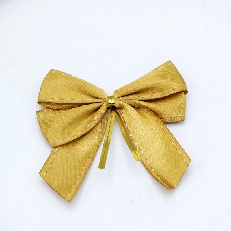 
Beautiful groovy Garments Trims accessories Satin Ribbon Bows in bulk Customization Ribbon Bows 