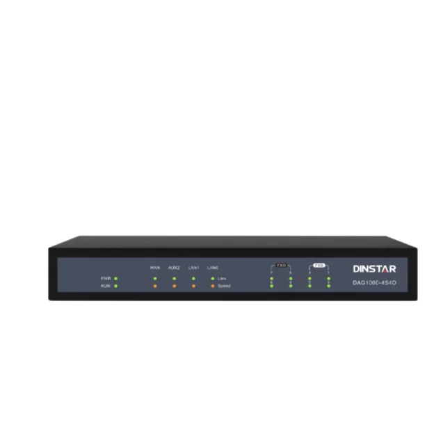 Dinstar 4FXS4FXO ports Hybrid Analog VoIP Gateway, cost-effective