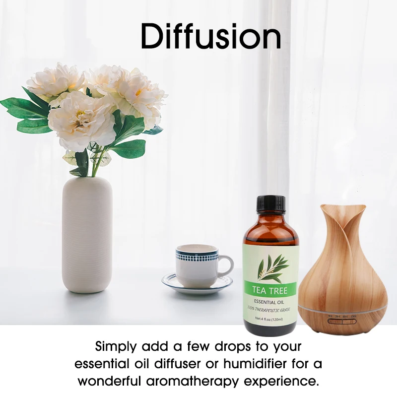 Tea Tree Essential Oil - 100% Pure Therapeutic Grade Tea Tree Oil - 120ml 60ml 30ml 10ml