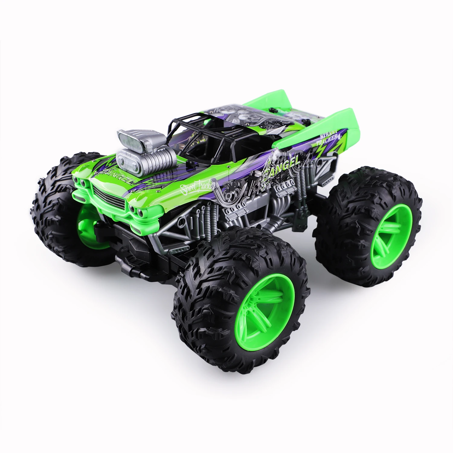 Rock Crawler Car 1 14 Scale 4x4 Rc Truck Green Red OEM Battery Style