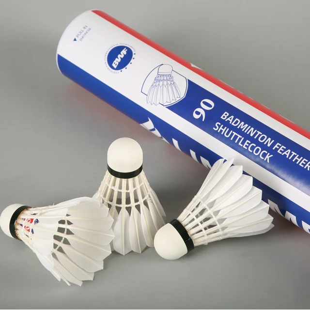 Class a Goose Feather Badminton Shuttlecock With Full Natural Cork Head for Tournament Yy As50 Rsl Ultimate