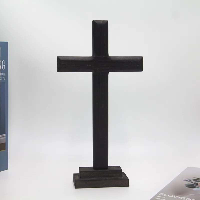 Wall hanging crosses, church ornaments, small wooden crosses, hanging ornaments