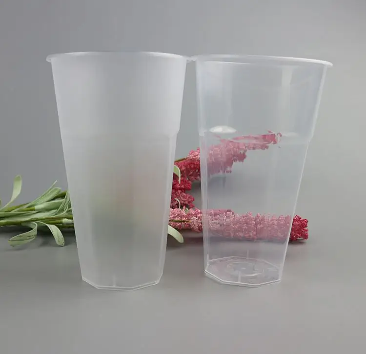 
Microwavable Plastic Cup For Milktea 