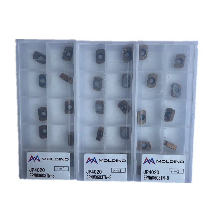 EPNW0603TN-8 JP4020 MOLDINO Hitachitool Indexable Carbide Milling Insert