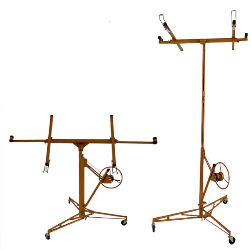 Ceiling Panel Drywall Lift Gypsum Board Lifter Hand-operated Plasterboard Drywall Manual Lifter Hoist Lifter