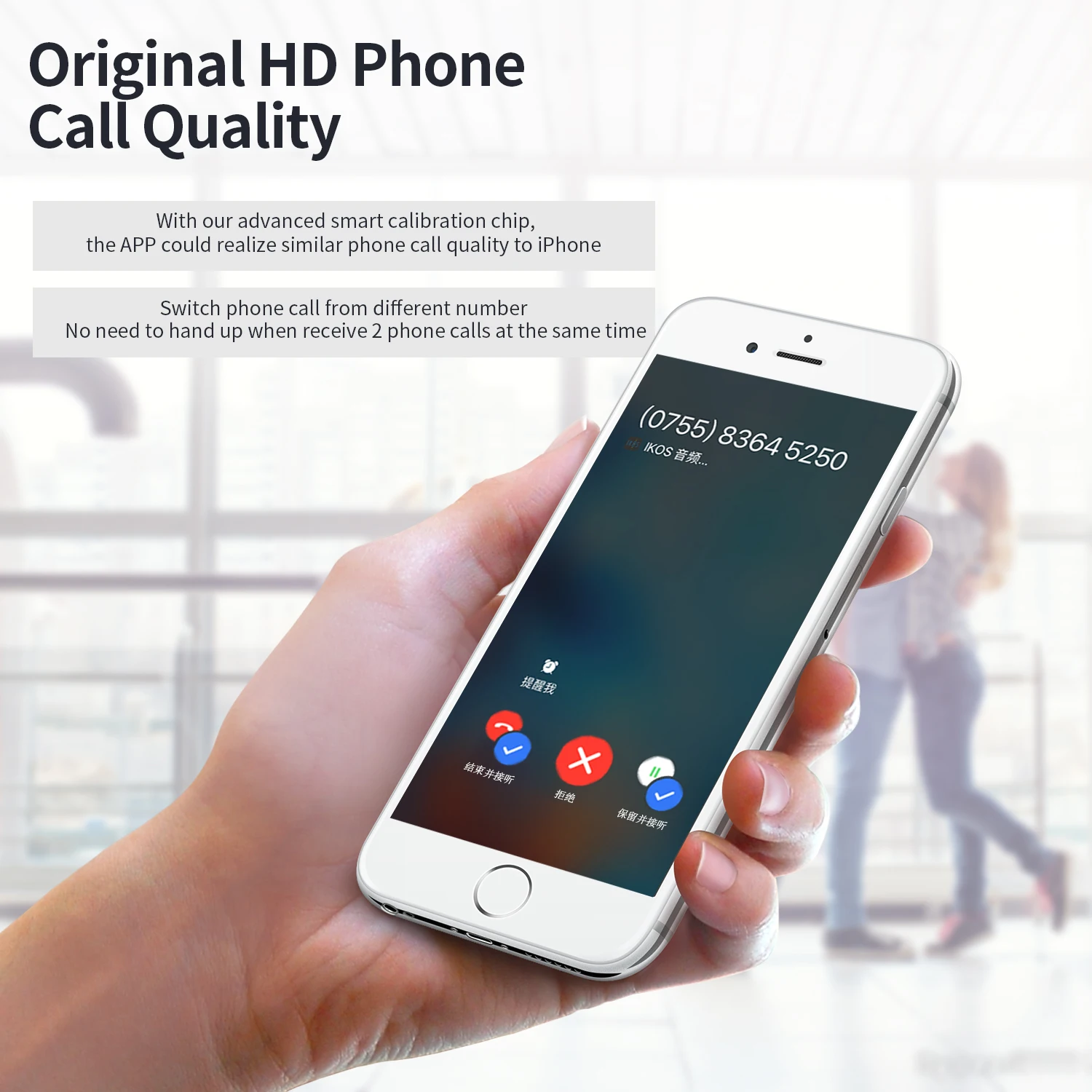 IKOS 4G Network Free Roaming Wifi Gsm Dual Sim Card Adapter For Iphone series