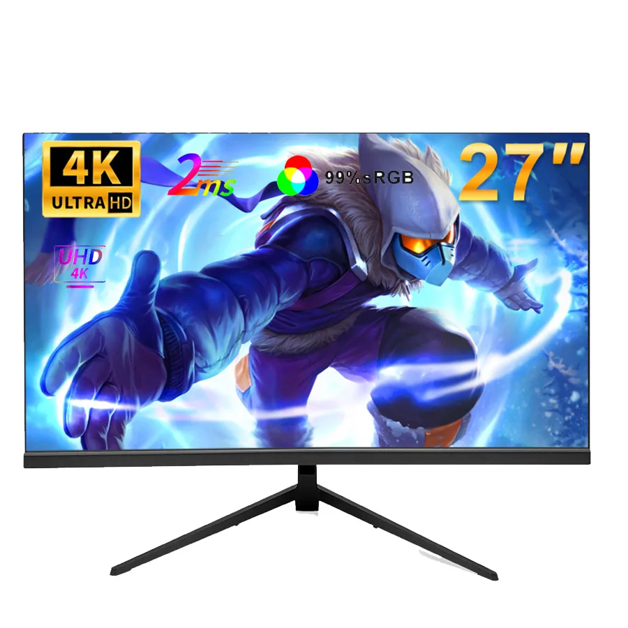 OEM 19 20 21.5  24 27 Inch PC led Gamer  Display Monitors 60 65 144 165HZ Computer Desktop Gaming 2K 4K lcd Monitor