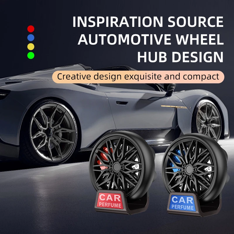 car perfume with logo air outlet freshener  odor eliminator air freshener gel solid unique gadgets 2024