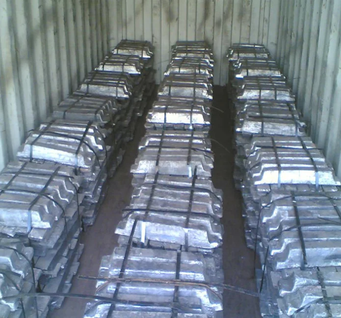 China manufacture hot sell 99.9% Min Antimony Ingot