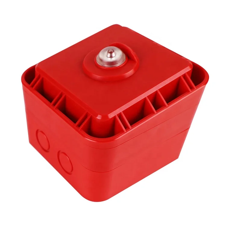 Fire alarm siren sensor with strobe light new design